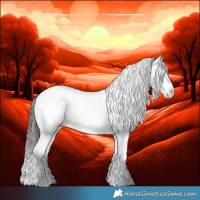 Horse Color:Liver Chestnut Sabino Splash Appaloosa and Liver Chestnut Sabino Splash Appaloosa