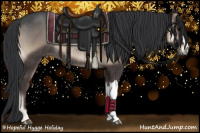 Horse Color:Blue Onyx Rabicano