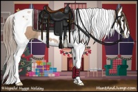 Horse Color:Black Pearl Splash Tobiano Rabicano 