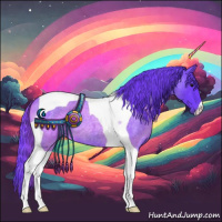 Horse Color:Watercolor Smoky Blue Roan Tobiano 