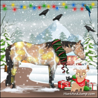 Horse Color:Bay Roan 