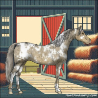 Horse Color:White Spotted Chocolate Palomino Dun Mushroom Appaloosa Brindle 