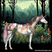 Horse Color:Nacre White Spotted Red Onyx Splash 