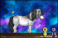 Horse Color:White Spotted Bay Chinchilla 