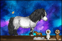 Horse Color:White Spotted Brown Chinchilla 