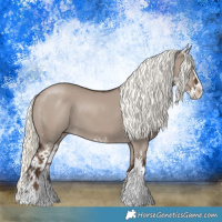 Horse Color:Liver Red Dun Mushroom Sabino