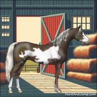 Horse Color:Liver Chestnut Mushroom Frame 