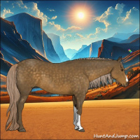 Horse Color:Chocolate Palomino 