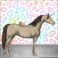 Horse Color:Classic Champagne Dun and Classic Cream Champagne Dun