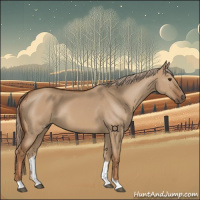 Horse Color:Red Dun 
