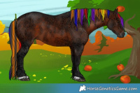 Horse Color:Painted Brown Ice 