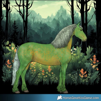 Horse Color:Watercolor Silver Brown 