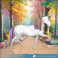 Horse Color:Painted Palomino Onyx Sabino Splash Varnish Rabicano 