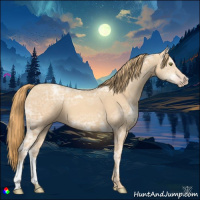 Horse Color:Gold Champagne Ice 