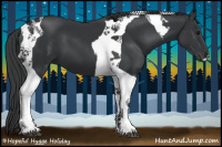 Horse Color:Black Tobiano 