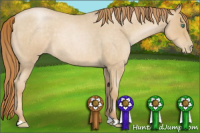 Horse Color:Smoky Blue Roan Pearl 