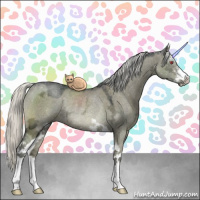 Horse Color:Silver Grullo Chinchilla Ice Sabino Rabicano 