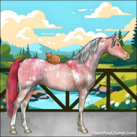 Horse Color:Plaid  White Spotted Brown Pearl Dun Brindle 