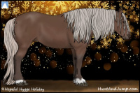 Horse Color:Silver Black 