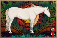 Horse Color:Smoky Creme Dun 