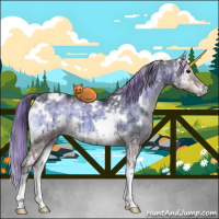 Horse Color:Painted White Spotted Brown Ice Onyx Brindle 