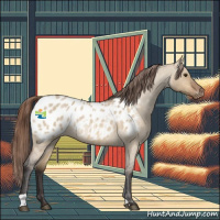 Horse Color:Buckskin Roan Dun Appaloosa 