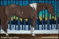 Horse Color:Liver Chestnut Tobiano 