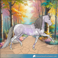 Horse Color:Watercolor Red Dun Sabino Tobiano 