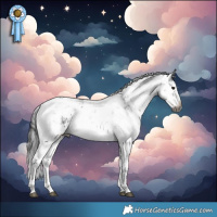 Horse Color:Gray White Spotted Brown Mushroom Sabino 