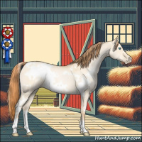 Horse Color:White Spotted Buckskin Pearl Dun
