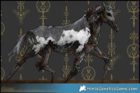 Horse Color:Black Splash