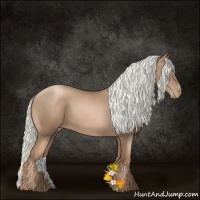Horse Color:Liver Chestnut Pearl Mushroom Sabino Rabicano 