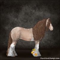 Horse Color:White Spotted Brown Ice Pearl 