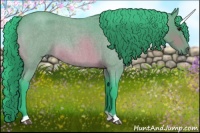 Horse Color:Watercolor Bay Roan 