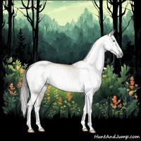 Horse Color:Gray Smoky Grullo Pearl Sabino Tobiano 