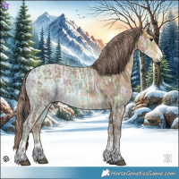 Horse Color:Black Ice  and Chestnut Ice 
