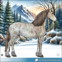 Horse Color:Black Ice  and Chestnut Ice 