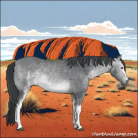 Horse Color:White Spotted Bay Chinchilla 