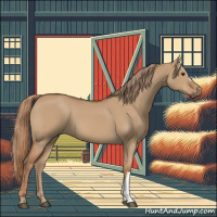 Horse Color:Red Dun 