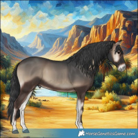 Horse Color:Blue Onyx 