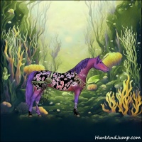 Horse Color:Watercolor Brown Tobiano Appaloosa 