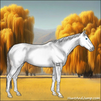 Horse Color:Gray Bay Dun Splash Appaloosa 