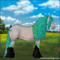 Horse Color:Watercolor Bay Dun 