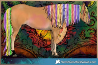 Horse Color:Painted Palomino