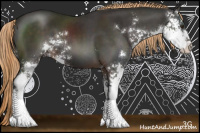 Horse Color:Liver Chestnut Sabino 