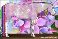 Horse Color:Painted Nacre White Spotted Chocolate Palomino Ice Dun 