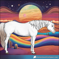Horse Color:Bay Tobiano Blanket Rabicano 