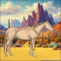 Horse Color:Gold Champagne 