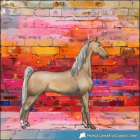 Horse Color:Silver Buckskin Dun 