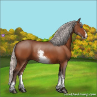 Horse Color:White Spotted Silver Bay Splash 